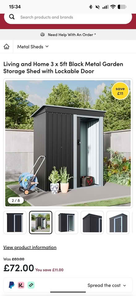 Photo of Outdoor storage (North Shields, NE29) #2