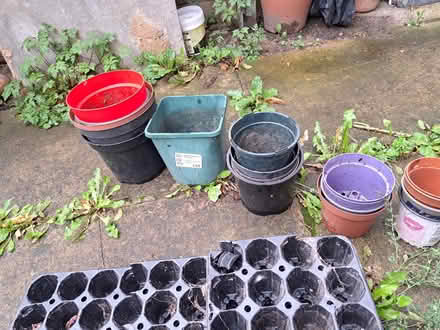 Photo of free Plastic plant pots (Heeley Green S14) #3