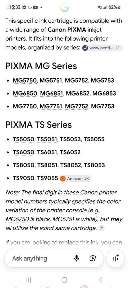 Photo of free Canon Pixma ink cartridges (Wakefield WF1) #2