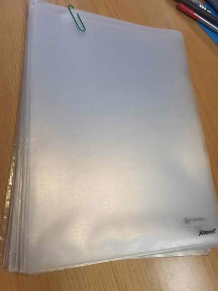 Photo of free 20 document wallets (Handsworth B21) #1