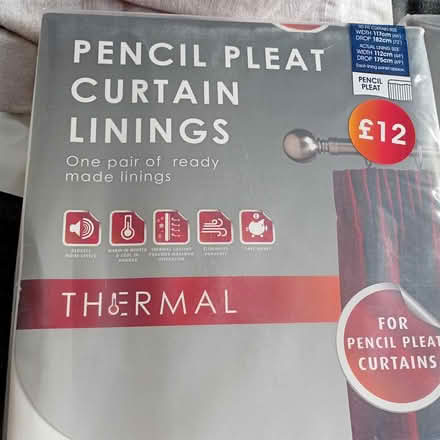 Photo of free 2 pairs of CURTAIN LININGS (Addiscombe CR0) #1