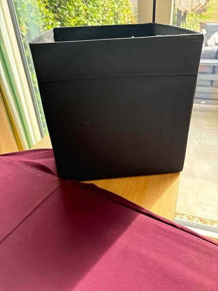 Photo of free 2 collapsible square storage boxes (Northchurch HP4) #1