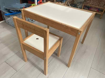 Photo of free Toddler table and chair (RM3) #1