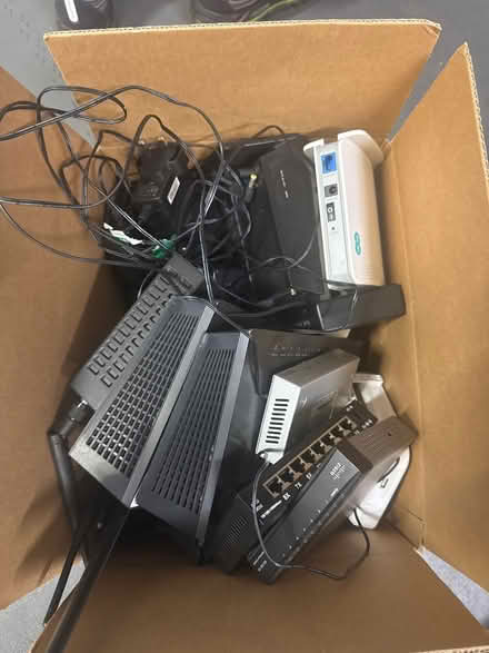 Photo of free Box of assorted routers & switches (Barbican EC1A) #1