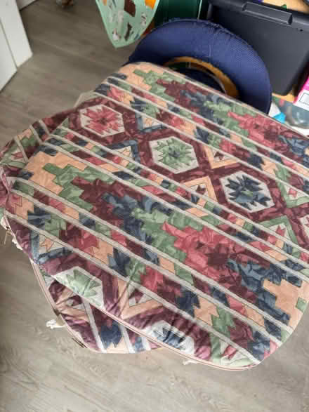 Photo of free 4 thin chair cushions (Penrith CA11) #1