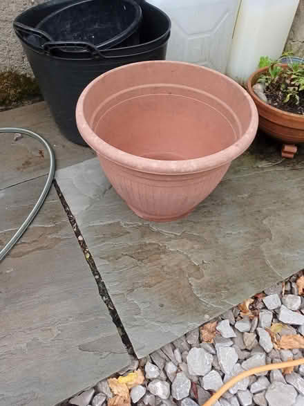 Photo of free Large plastic plant pot (Yealand Conyers LA5) #1