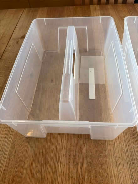 Photo of free 2x IKEA Samla caddy tubs storage (Emersons Green, BS16 7) #3