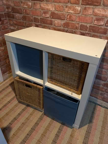 Photo of free Ikea box shelf unit (Guisborough TS14) #1