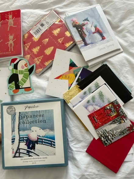 Photo of free Bag of random Christmas cards (W13) #2