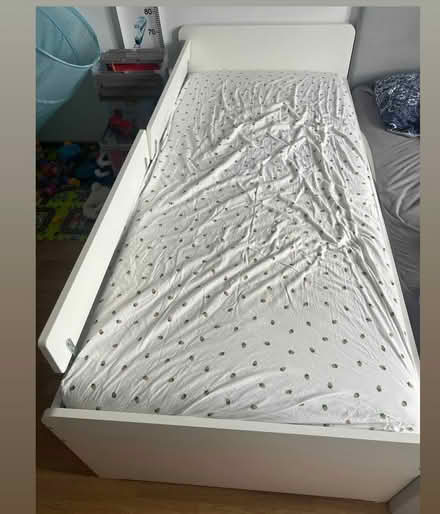 Photo of free Single bed frame IKEA SLÄKT (White City W12) #1