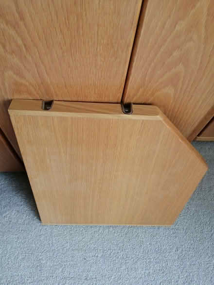 Photo of free Light oak shelves (Merley BH21) #1