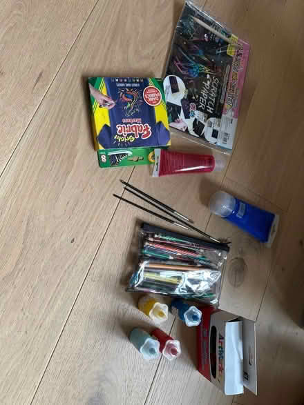 Photo of free Art supplies (some used some not) for kids (Fleetville AL4) #1
