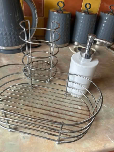 Photo of free Miscellaneous wire racks and dispenser. (Sharpenhoe LU3) #1
