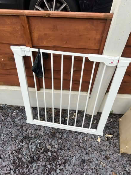 Photo of free Stairgate with fixings (Baguley M23) #1