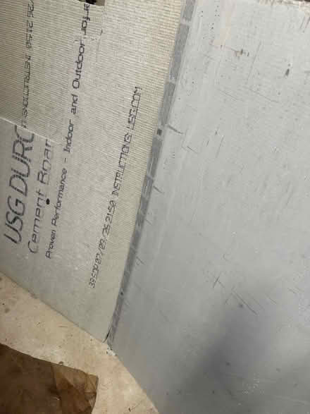 Photo of free Durock pieces (Acworth/Kennesaw Wade Green Rd) #1