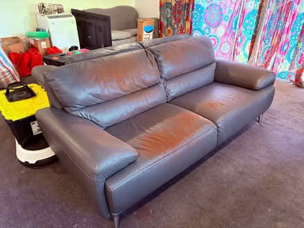 Photo of free Two Free Black upholstery Sofa's (Te Puke, Number 1 Road, BOP) #4