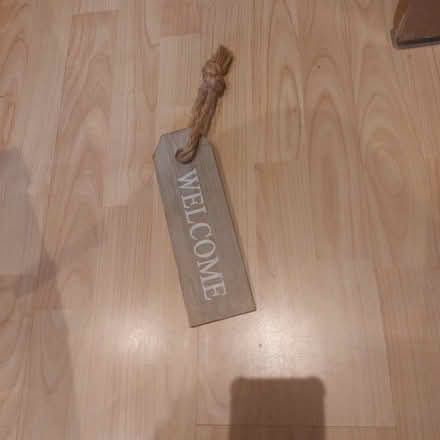 Photo of free Wooden welcome sign (Wakefield WF1) #1