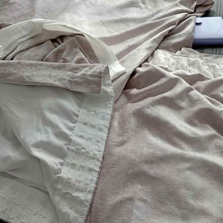 Photo of free pair of large velour curtains (Addiscombe CR0) #3