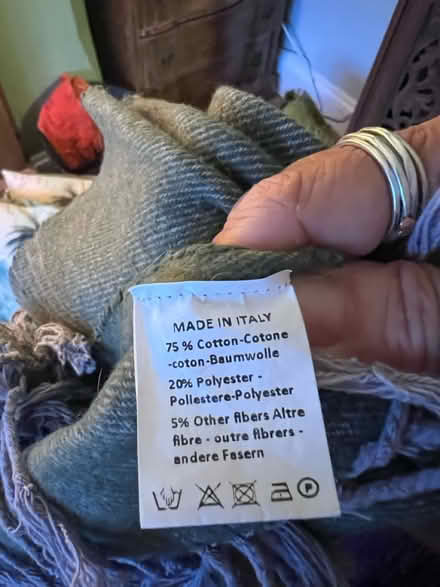 Photo of free Cotton throw - medium sized (West Bridgford NG2) #1
