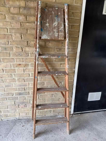 Photo of free Wooden Ladder (Crofton Park, Brockley) #1