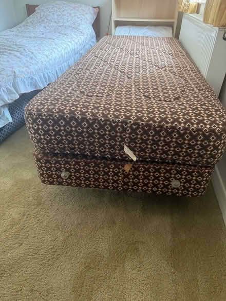 Photo of free 2ft 6in Divan Bed (Primrose Hill BA1) #2
