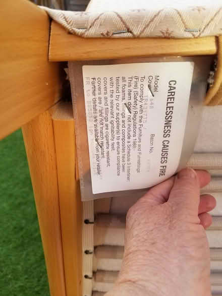 Photo of free Small Parker Knoll armchair (Emsworth PO10) #4