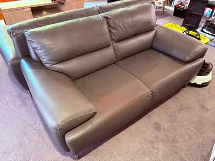 Photo of free Two Free Black upholstery Sofa's (Te Puke, Number 1 Road, BOP) #1