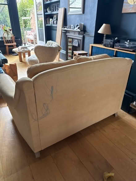 Photo of free Small Mustard Yellow Loaf Sofa (Upper Holloway N19) #2