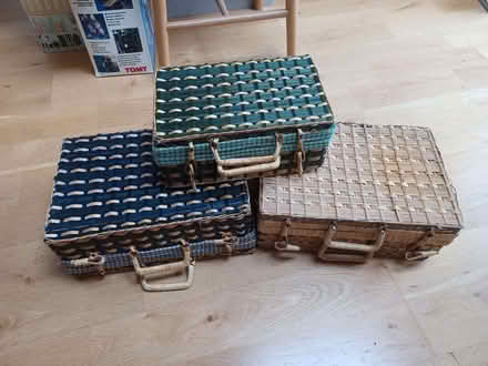 Photo of free Wicker Hampers (empty) (Oxhey Hall WD19) #1