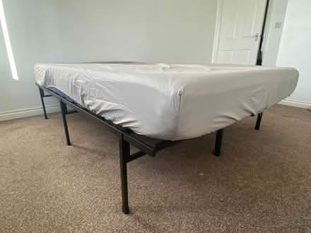 Photo of free Double bed frame and mattress (Victoria NP19) #1