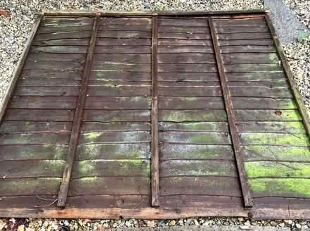 Photo of free TWO Fences - 6ft x 6ft - need TLC (Llanmaes CF61) #3