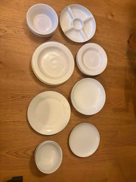 Photo of free Mixed used plates and bowls (Clapham South SW12) #2
