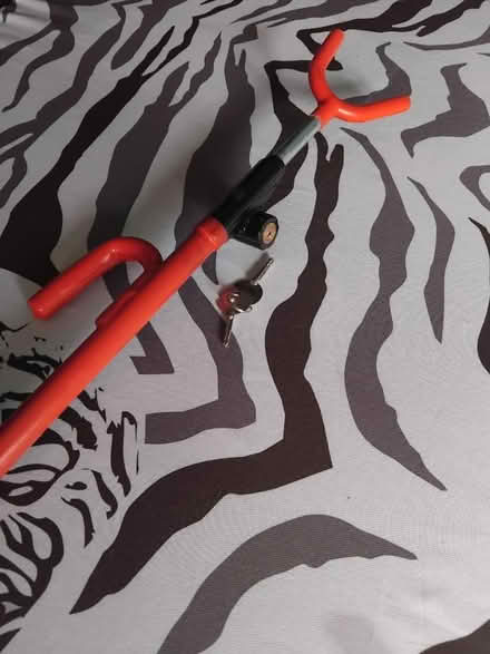 Photo of free Steering lock (Lowedges. S8) #1