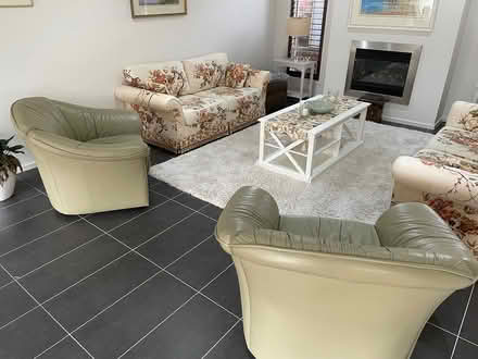 Photo of free Leather armchairs x 2 (Torquay) #2