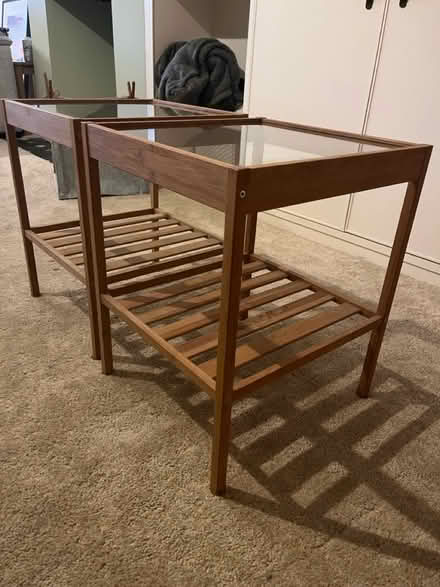 Photo of free 2 side tables (Biddulph Moor ST8) #2