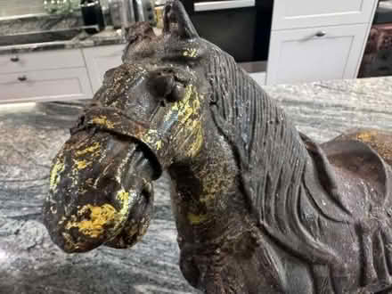 Photo of free Cast metal horse ornament – damaged, for repair/parts (Sion Hill BA1) #3