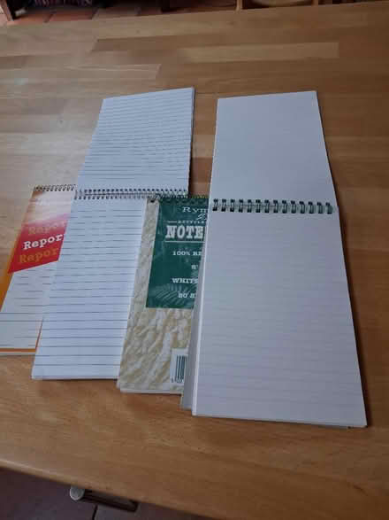 Photo of free Ruled notebooks (Fleetville) #2