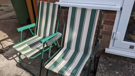 Photo of free Fold up chairs (west side of Horsham RH12) #1