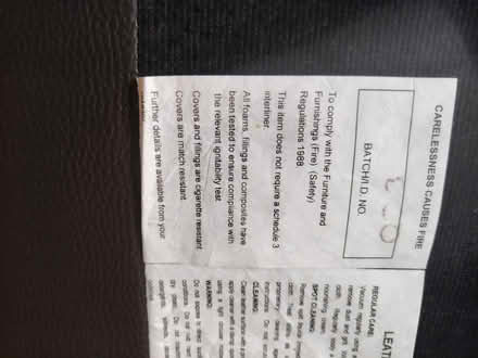 Photo of free 2 seater couch (Armley, LS12 1--) #2