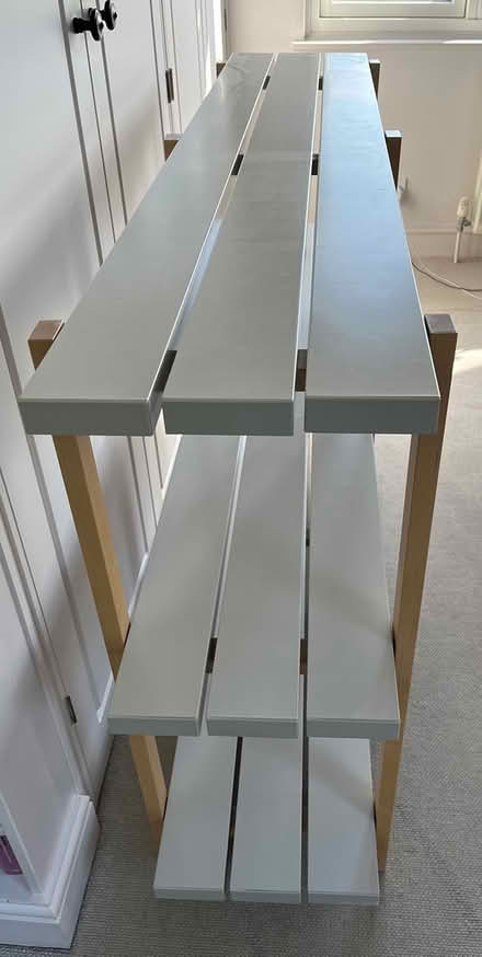 Photo of free Shelf unit (metal and wood) (Richmond/Barnes SW13) #2