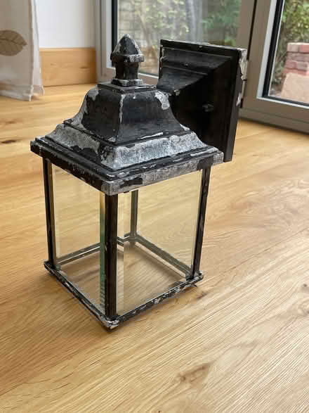 Photo of free Metal Outdoor Lamp (NW Chichester PO19) #1