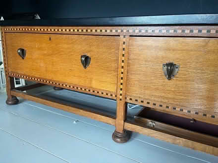 Photo of free Side Table with two large drawers (Upper Holloway N19) #3