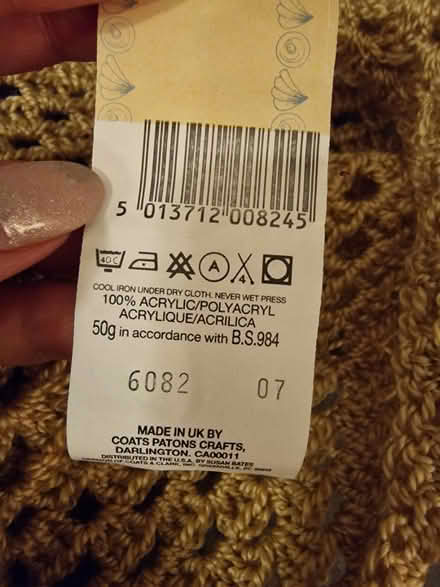 Photo of Patons Pearl Double Knitting Yarn (Romford RM3) #2