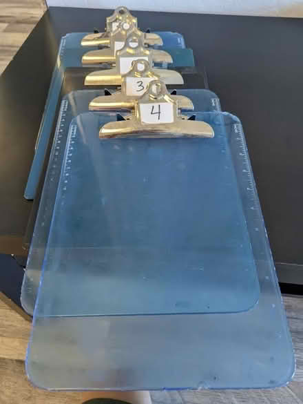 Photo of free clip boards x 3 (downtown sunnyvale) #1