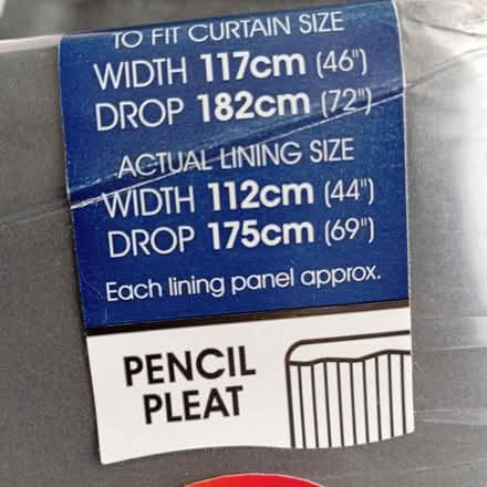 Photo of free 2 pairs of CURTAIN LININGS (Addiscombe CR0) #3