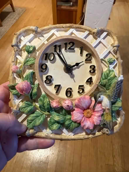 Photo of free Small 6” x 6” clock (Shoreline) #1