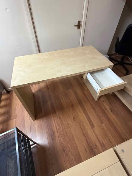 Photo of free IKEA small desk with drawer (St Helens) #2