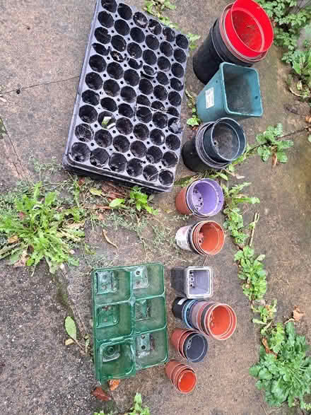Photo of free Plastic plant pots (Heeley Green S14) #1