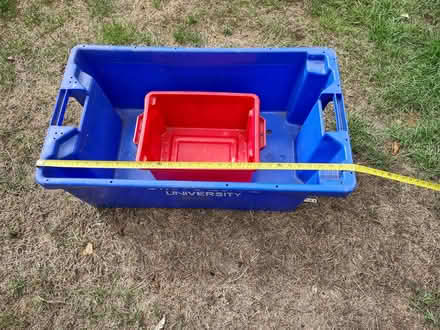 Photo of free Large plastic crate (Ermine East LN2) #1