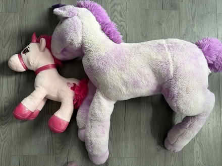 Photo of free Large and small Unicorn teddies (Potters Bar EN6) #1